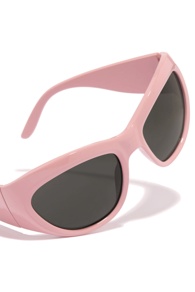 Load image into Gallery viewer, Pink Oversized Sunglasses
