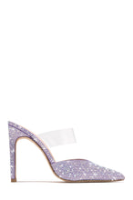 Load image into Gallery viewer, Purple Embellished Heel 
