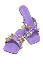 Load image into Gallery viewer, Purple Sandals 
