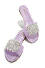 Load image into Gallery viewer, Lavender Slip On Sandals
