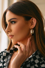 Load image into Gallery viewer, Silver Hoop Earring
