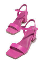 Load image into Gallery viewer, Pink Adjustable Strap Heel
