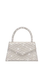 Load image into Gallery viewer, Silver Tone Top Handle Bag
