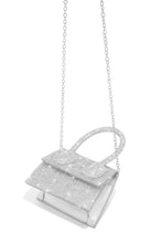 Load image into Gallery viewer, Silver Embellished Bag

