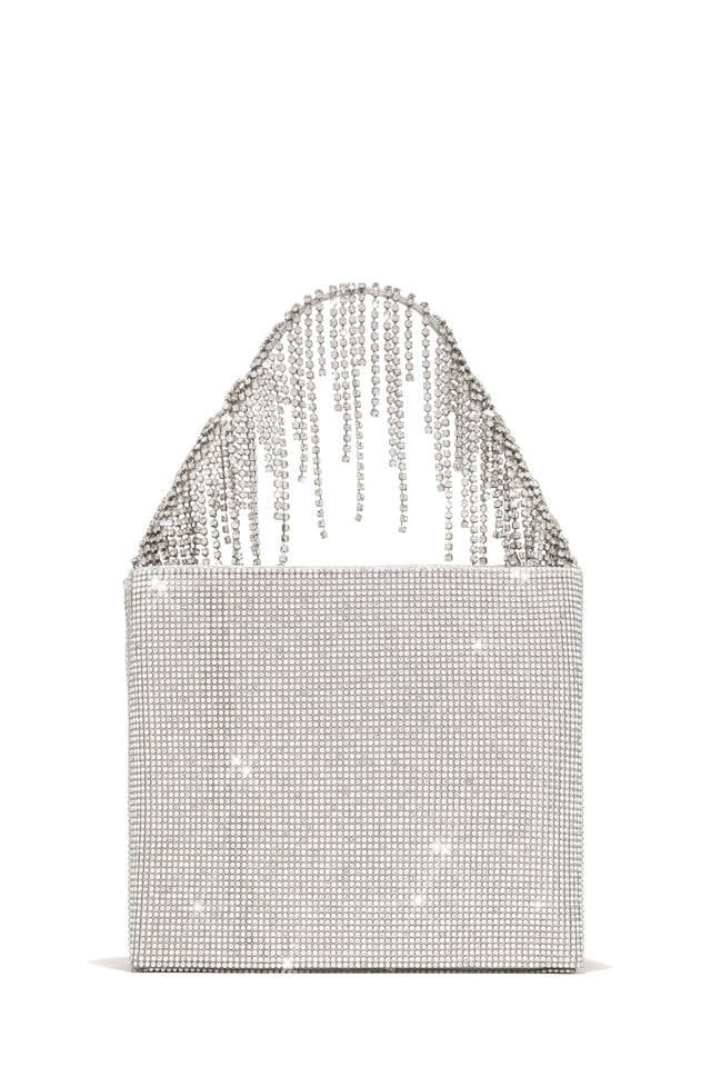 Load image into Gallery viewer, Silver-Tone Embellished Bag
