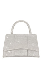 Load image into Gallery viewer, Silver Embellished Handbag
