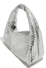 Load image into Gallery viewer, Silver Top Handle Bag

