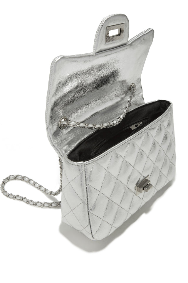 Load image into Gallery viewer, Silver Belt Bag
