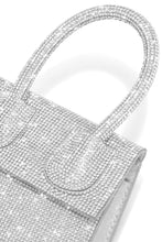 Load image into Gallery viewer, Fully Embellished Silver Bag
