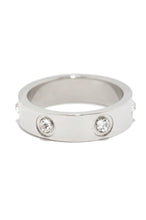 Load image into Gallery viewer, Silver Rhinestone Ring
