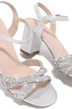Load image into Gallery viewer, Silver Embellished Heels
