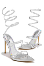Load image into Gallery viewer, Silver Single Sole Heels
