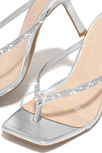 Load image into Gallery viewer, Silver Embellished Mules

