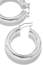 Load image into Gallery viewer, Latched Hook Hoop Earrings
