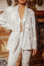 Load image into Gallery viewer, Champagne Wishes Blazer - Blue
