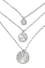 Load image into Gallery viewer, Silver-Tone Multi Connected Necklace
