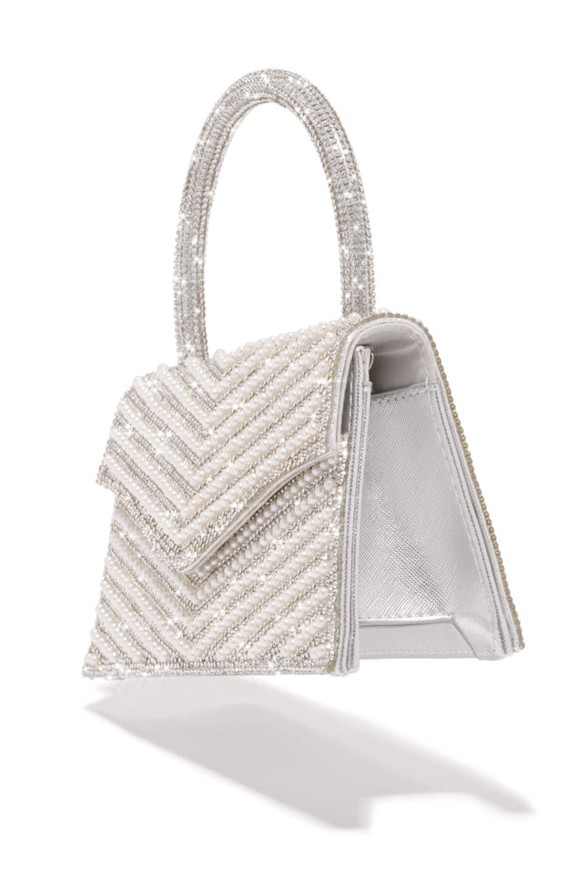 Load image into Gallery viewer, Silver Tone Crossbody Handbag
