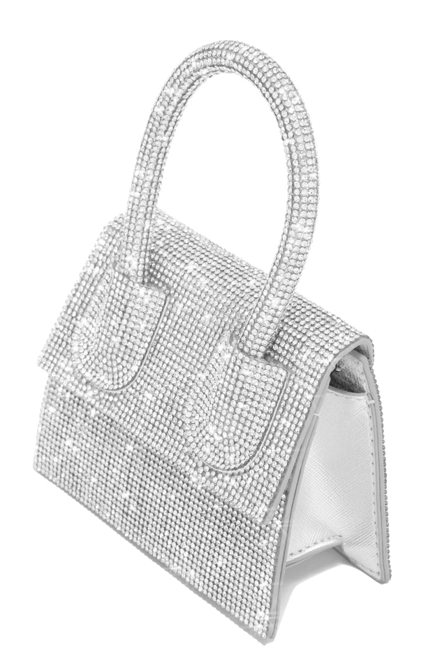 Load image into Gallery viewer, Stone Embellished Mini Flap over Bag
