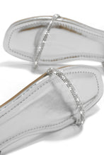 Load image into Gallery viewer, Silver-Tone Sandals
