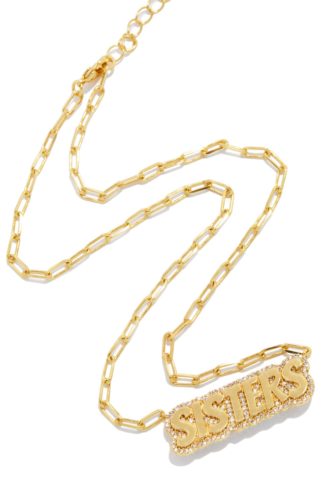 Load image into Gallery viewer, Sisters Necklace - Gold
