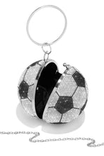 Load image into Gallery viewer, Embellished Soccer Ball Bag
