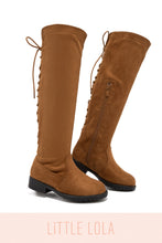 Load image into Gallery viewer, Tan Faux Suede Boots 
