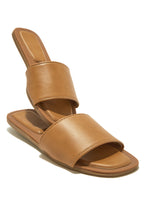 Load image into Gallery viewer, Tan Slide Sandals
