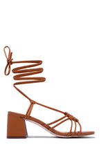 Load image into Gallery viewer, Tan Caged Heel
