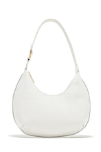 Load image into Gallery viewer, White Embossed Croc Bag
