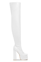 Load image into Gallery viewer, White Platform Boots
