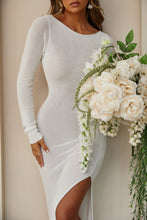 Load image into Gallery viewer, Long Sleeve White Dress
