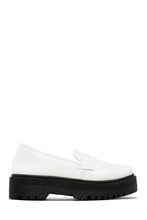 Load image into Gallery viewer, White and Black Loafer
