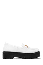 Load image into Gallery viewer, White PU Loafer
