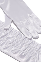 Load image into Gallery viewer, White Satin Gloves
