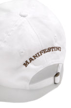 Load image into Gallery viewer, Manifesting Exclusive Unisex Merch Hat - White
