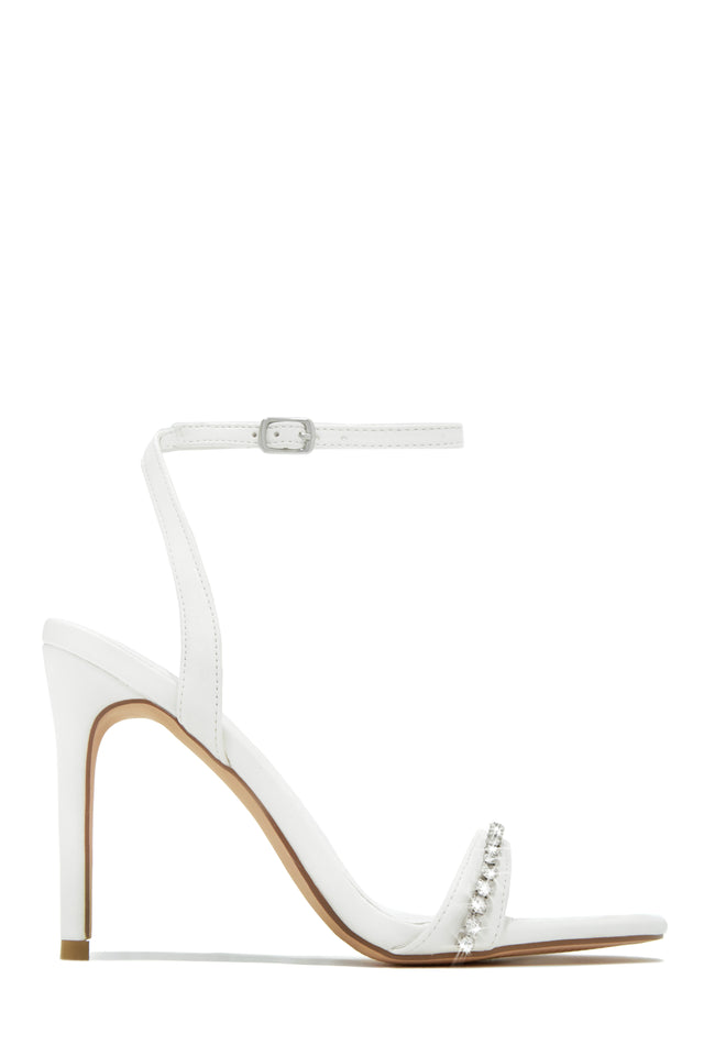 Load image into Gallery viewer, White Embellished Heels
