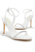 Load image into Gallery viewer, White Single Sole High Heels
