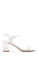 Load image into Gallery viewer, White Block Heel
