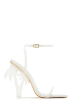 Load image into Gallery viewer, Palm Springs Palm Tree High Heels - Pink

