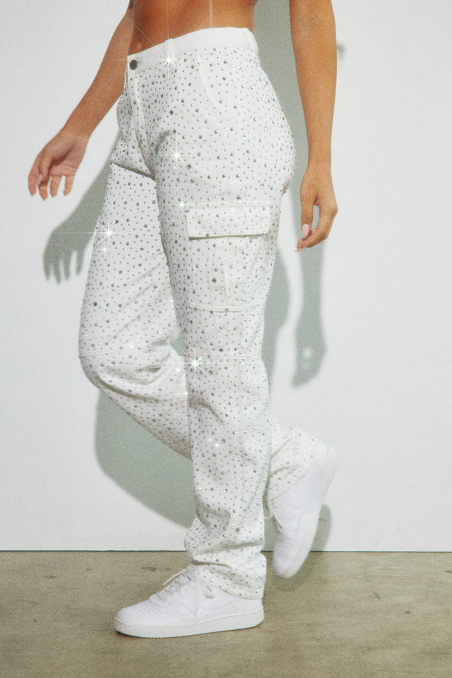 Load image into Gallery viewer, Ivory and White Pant
