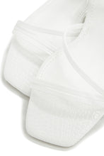 Load image into Gallery viewer, White Open Toe Sandals
