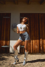 Load image into Gallery viewer, Short Sleeve White Top
